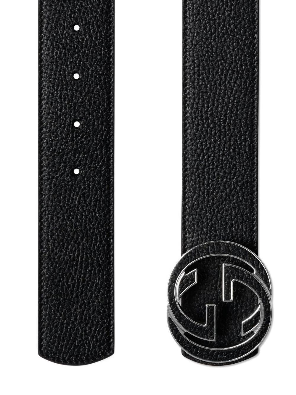 Interlocking G-buckle reversible belt 812273 AAEB41000 GUCCI 