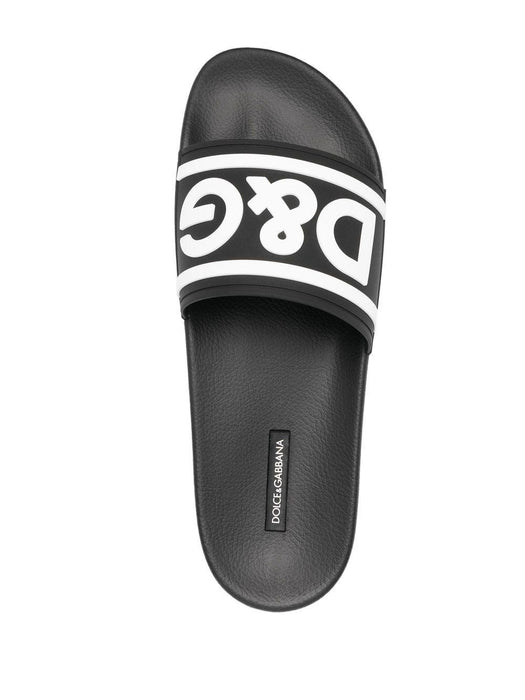 logo-print beach sliders CS2072 AQ85889690 DOLCE & GABBANA 