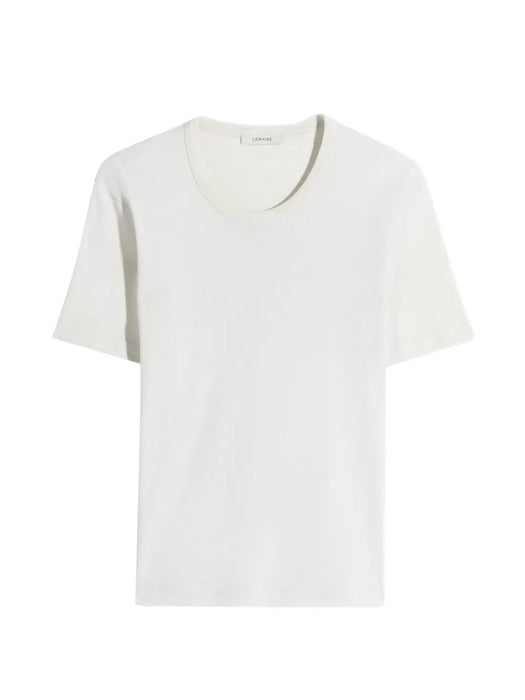 Cotton T-shirt TS0002 LJ1016LIGHT CREAM WH048 LEMAIRE 