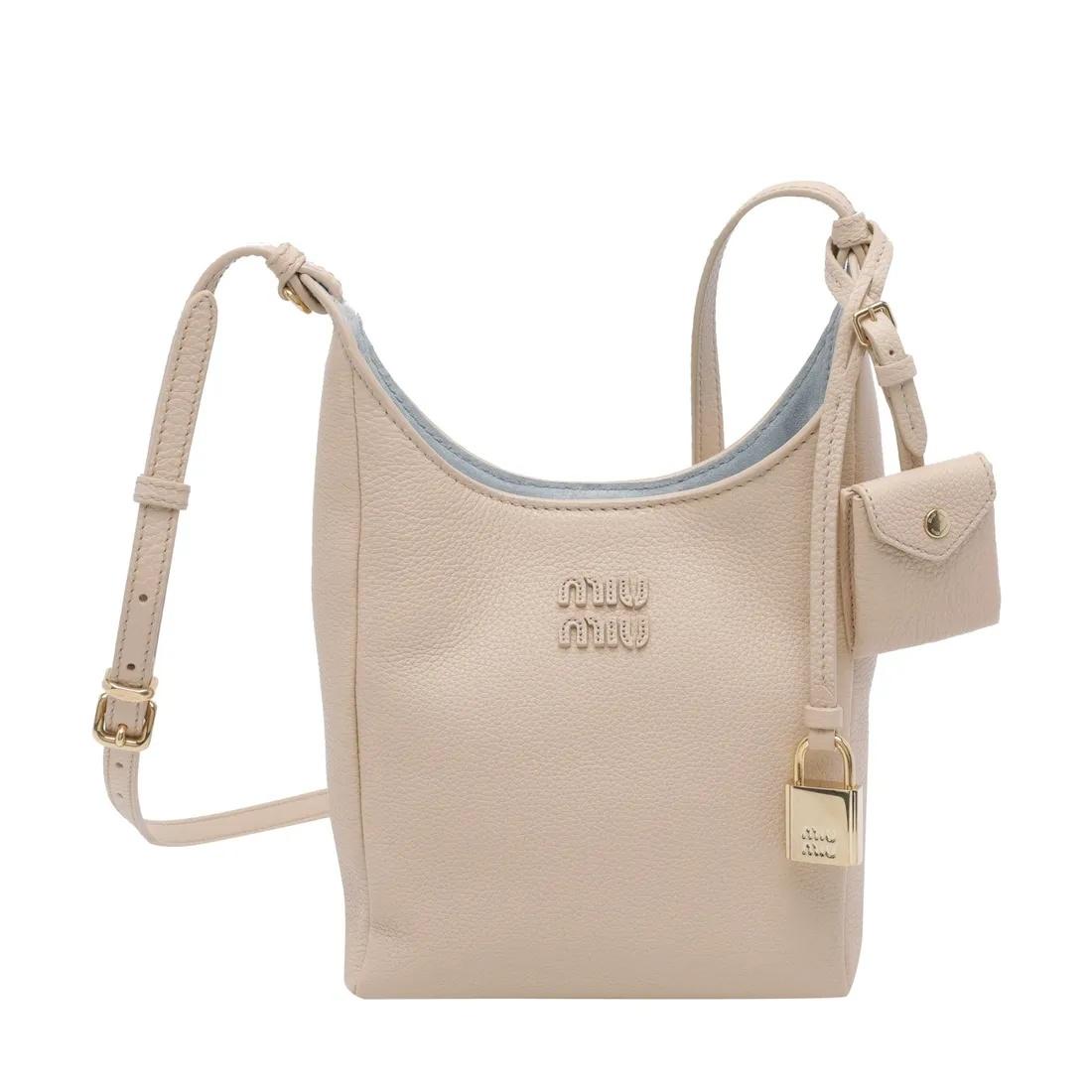 MIU MIU logo bucket bag 5BE099 2IFLF05C2 MIU MIU 