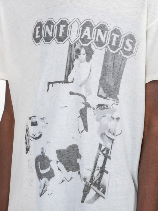 SHOW ME KANSAS T-SHIRT 01-0934 DIRTY WHITE ENFANTS RICHES DÉPRIMÉS 