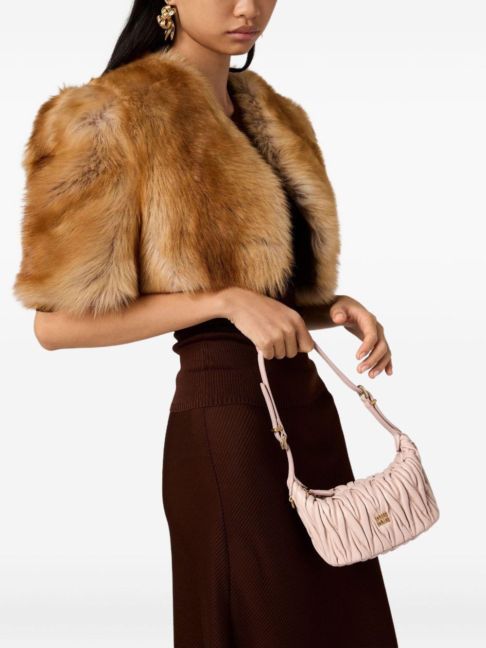 mini Wander matelassé tote bag 5NE026 AFPPF0236 MIU MIU 