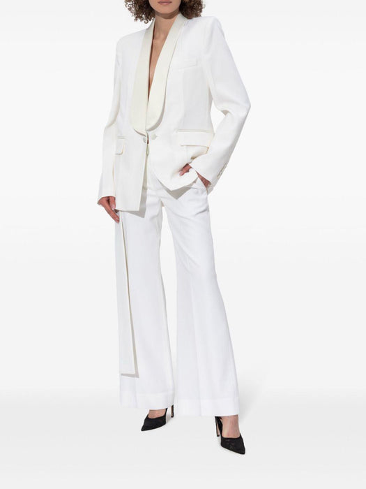 shawl-collar blazer 1125WJK006060A IVORY 3 VICTORIA BECKHAM 