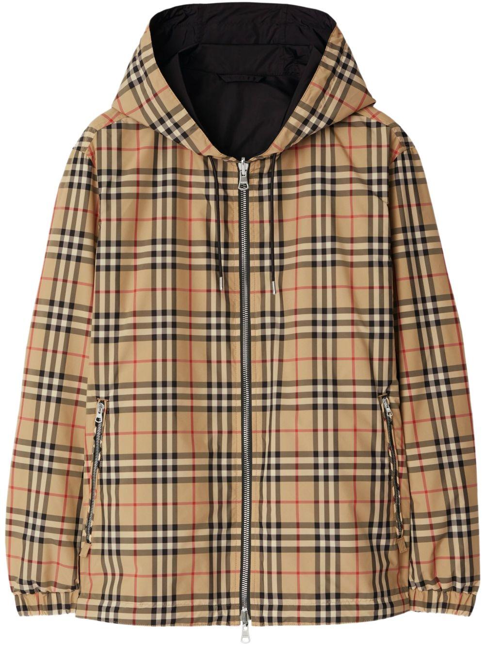 reversible check jacket 8110371 B9368 BURBERRY 