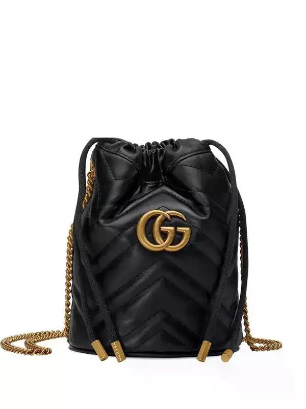 Double G Drawstring shoulder bag 575163 DTDRT1000 GUCCI 