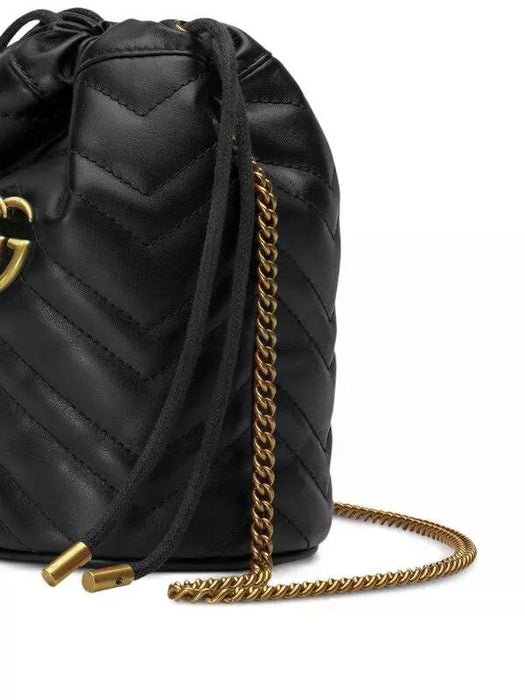 Double G Drawstring shoulder bag 575163 DTDRT1000 GUCCI 