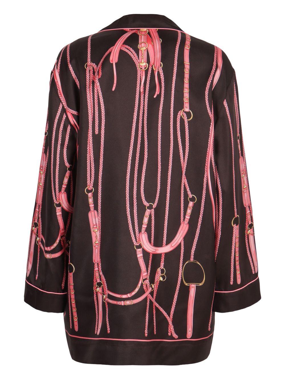 jacquard pocket jacket 848553 ZAT9Y2083 GUCCI 