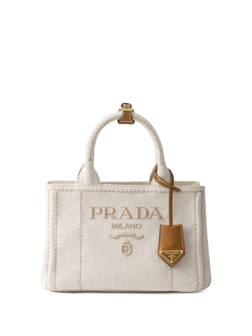 small logo-embroidered handbag 1BG464 V 8OM 2CX9F0018 PRADA 