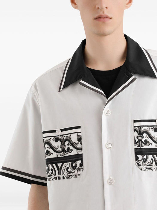 Majolica-print shirt G5NO5T FI5JGHX5DQ DOLCE & GABBANA 