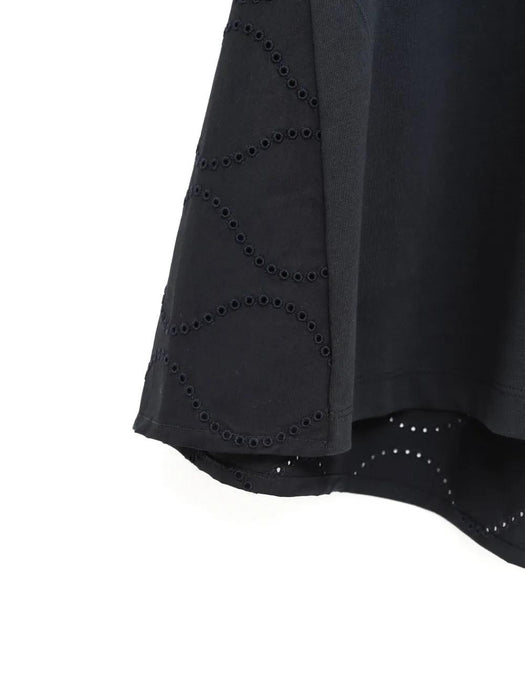 Eyelet short-sleeve t-shirt L1-093-8C000-48-89B8U 742 MONCLER 