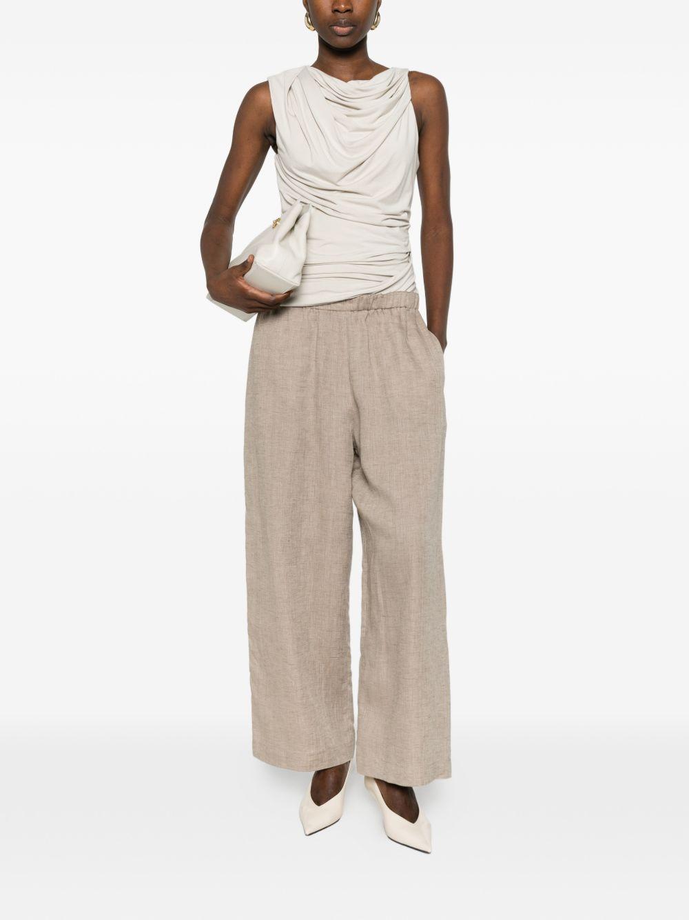 elasticated-waistband trousers PAD276F310M131 0161 FABIANA FILIPPI 