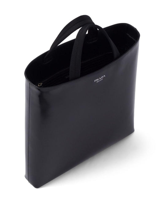 logo-stamp leather tote bag 2VG113 V OOO ZO6F0002 PRADA 