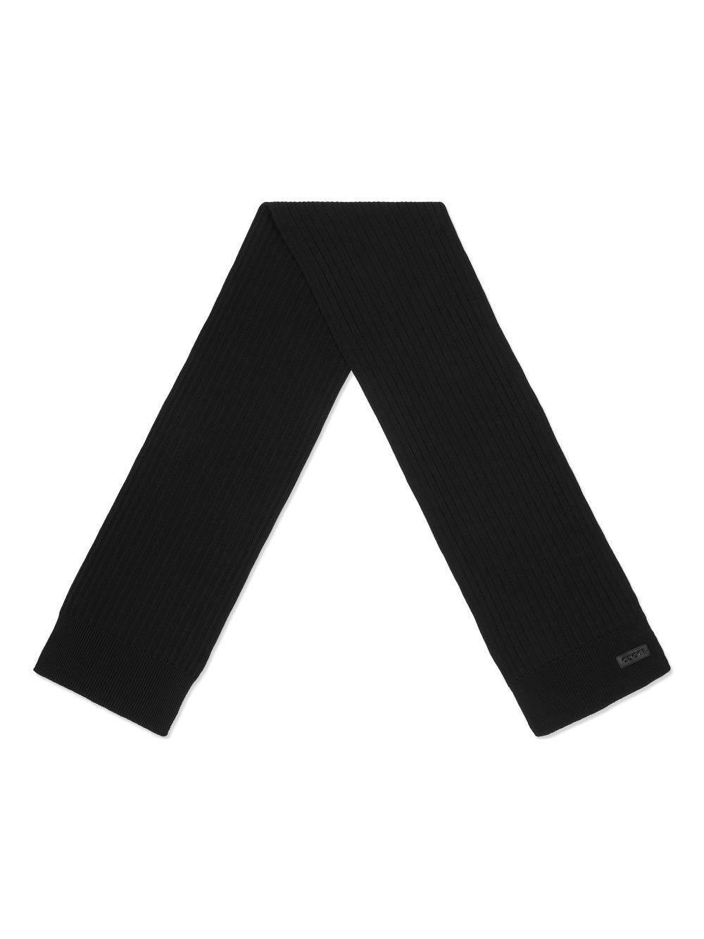 ribbed wool scarf 812378 4G2001000 GUCCI 