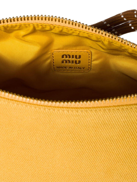 Gabardine shoulder bag 5NE841 2IA7F05B3 MIU MIU 