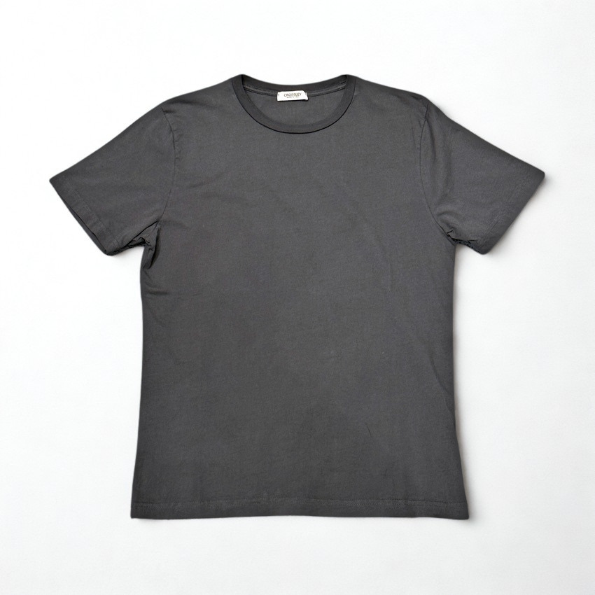 HUNT Man SS T-Shirt black stone washed HUNT 900SW CROSSLEY 