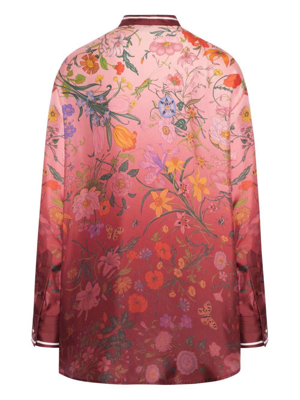 floral-print silk shirt 835617 ZATG85057 GUCCI 