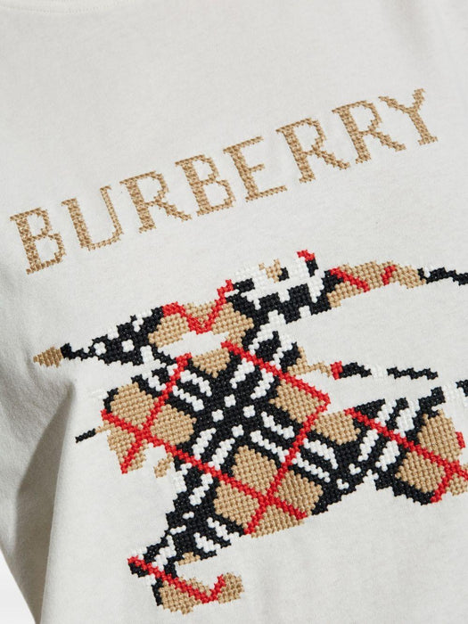 check-motif graphic T-shirt 8110955 B7078 BURBERRY 