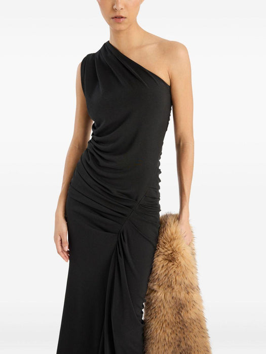 draped one-shoulder maxi dress<BR/><BR/><BR/><BR/><BR/> 114719100 100 ROTATE 