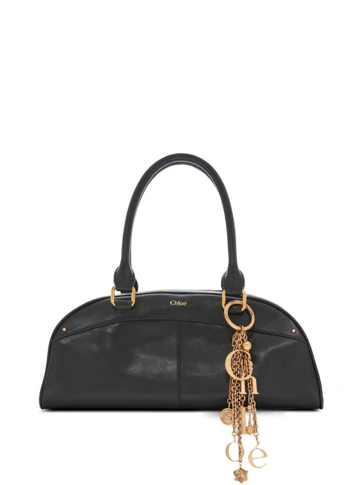 logo-charm shoulder bag 26SS955Q86 001 CHLOÉ 