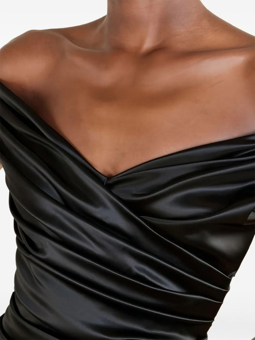 Off-shoulder pleated dress F612RT FURADN0000 DOLCE & GABBANA 