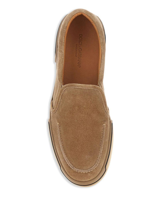 Portofino Yacht suede slip-on sneakers A50732 AT4418S222 DOLCE & GABBANA 