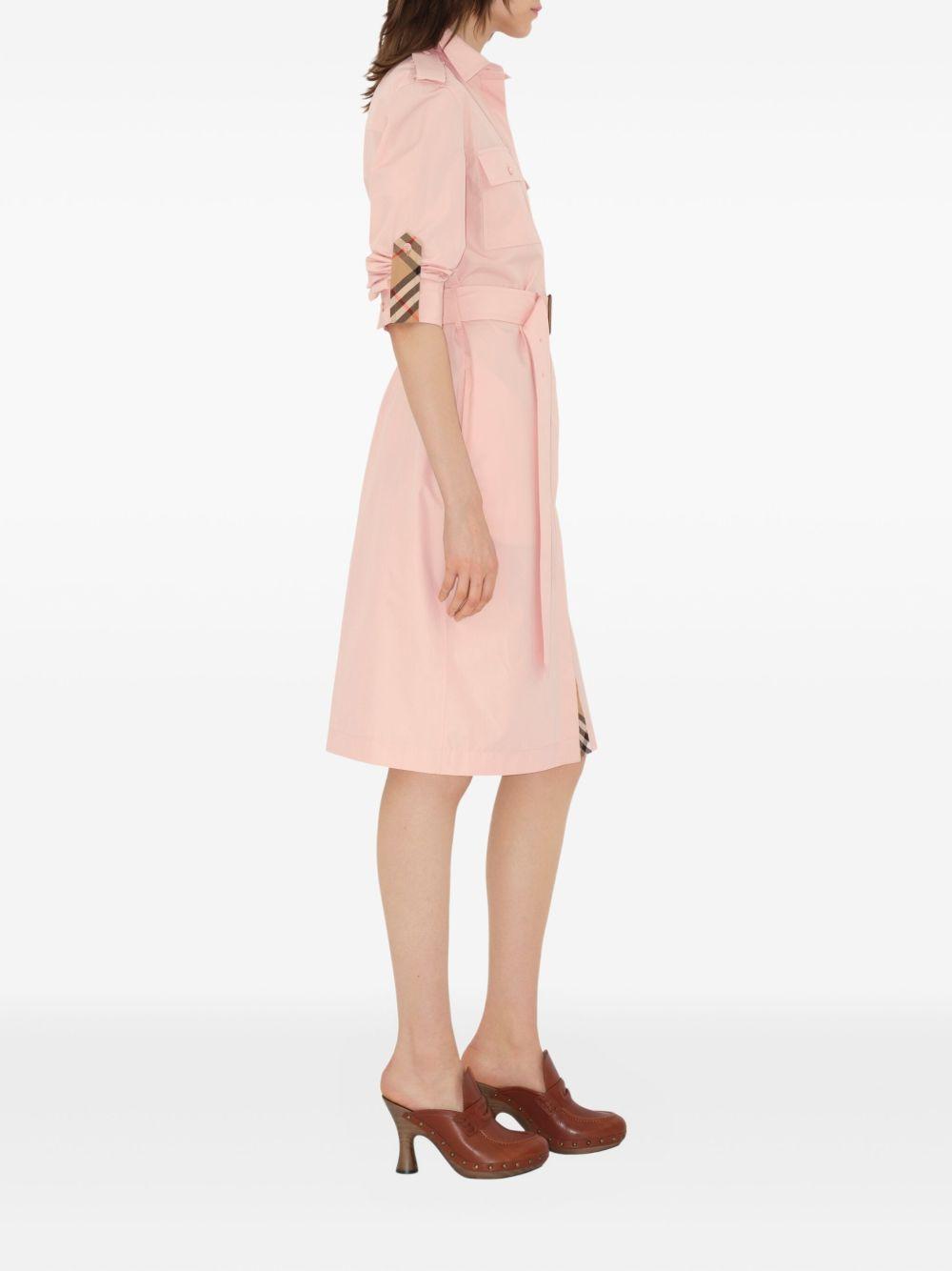 cotton-poplin shirt dress 8111702 C3101 BURBERRY 