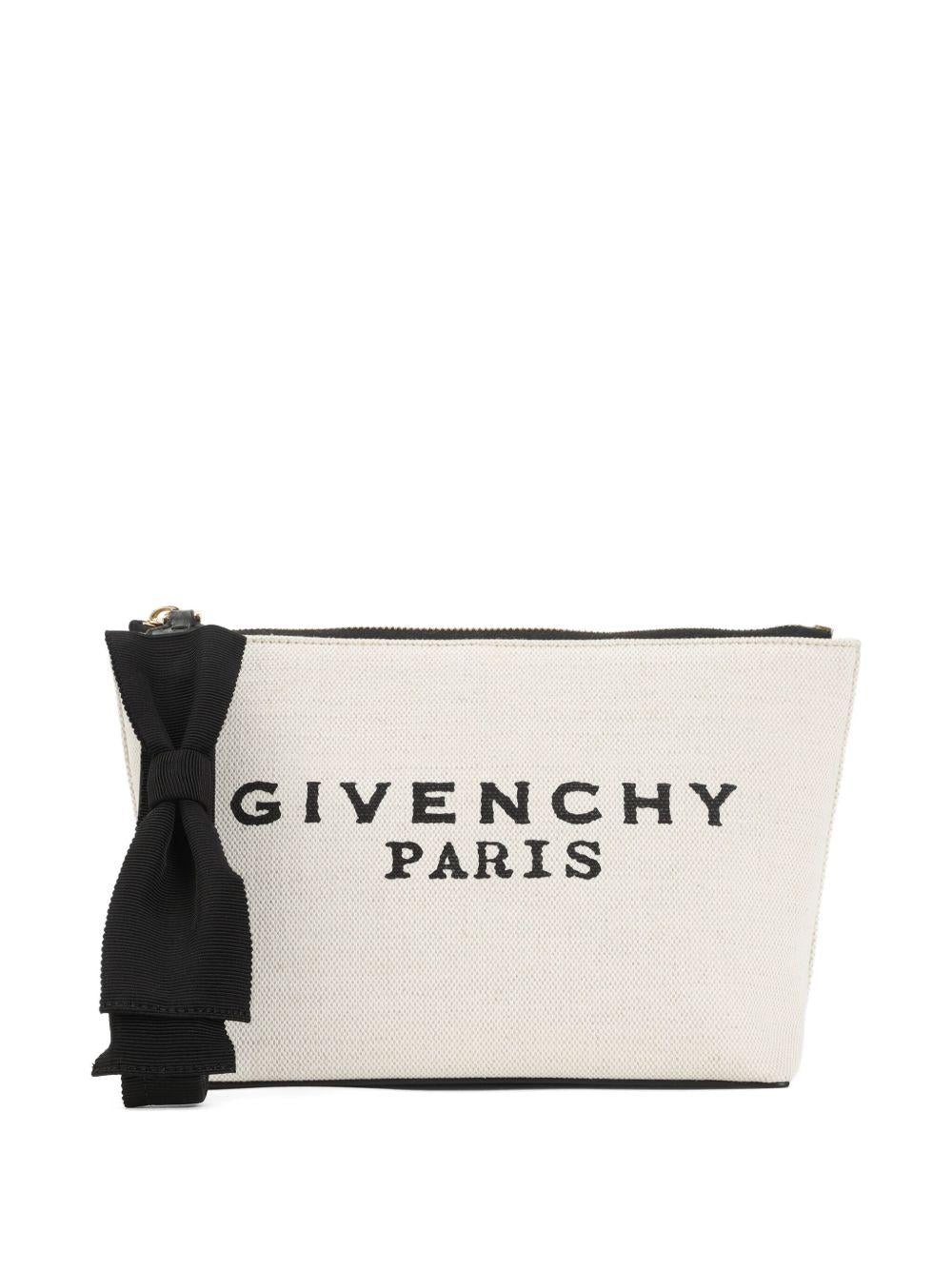 small bow-detail make up bag BB60PQB2C8 255 GIVENCHY 