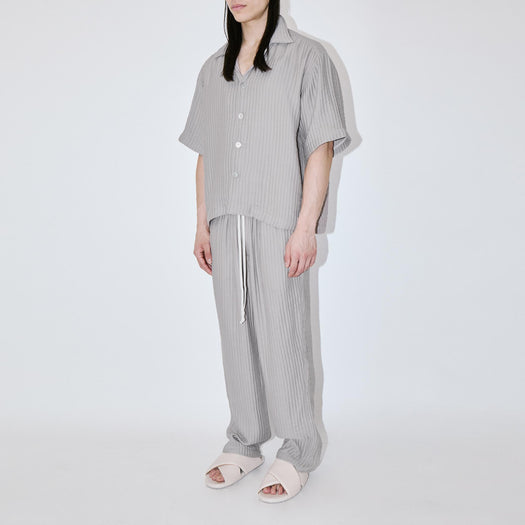 Saulo AirCloud Taupe Cuban Shirt SAULO AIRCLOUDTAUPE TRUE TRIBE 