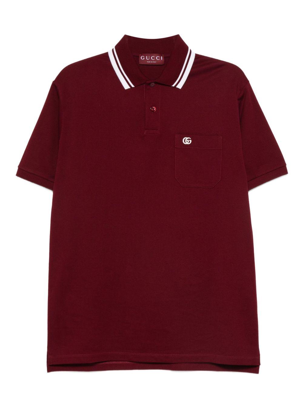 tipped-collar polo shirt<BR/><BR/> 795174 XJHHM6207 GUCCI 