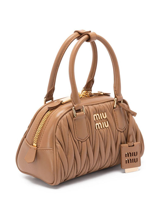 Matelassé leather tote bag 5BB191 V OLO AN88F098L MIU MIU 