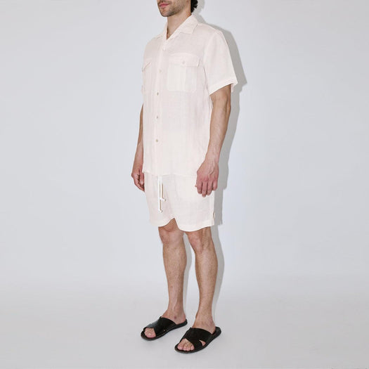 Terra Linen Ivory Classic Shirt ANDREAS TERRALINENIVORY TRUE TRIBE 