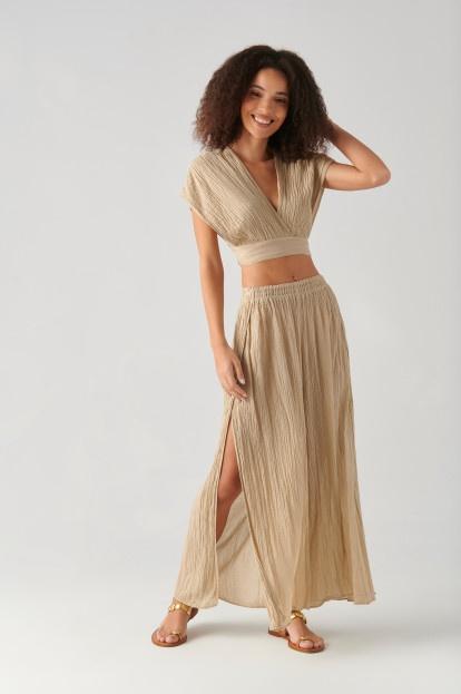 Aelia Pants 193942 SAND D'ARTEMIDE 