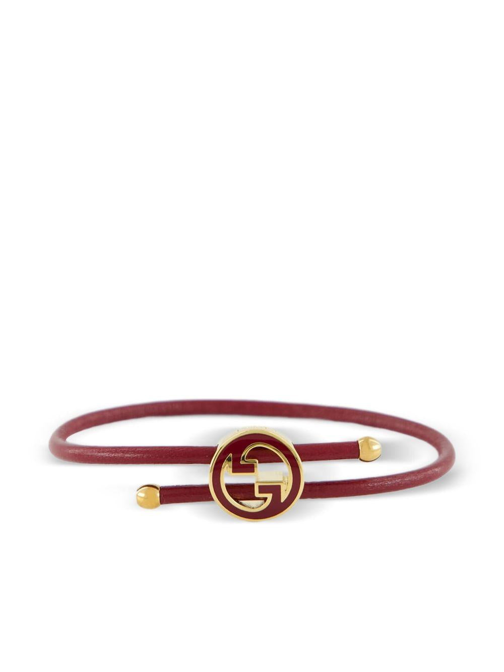 leather logo bracelet 837355 IAAF18522 GUCCI 