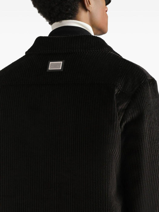 corduroy flap-pocket jacket G9BRET FUVFEN0000 DOLCE & GABBANA 