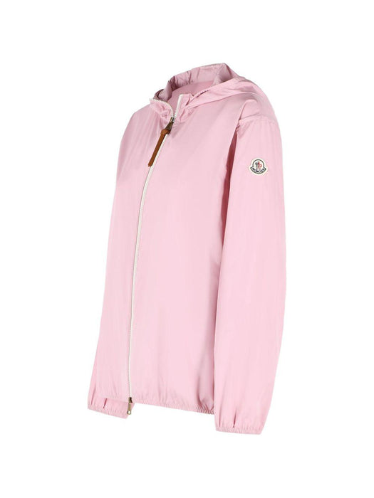 hooded logo-patch jacket L10931A00143 54AQE523 MONCLER 