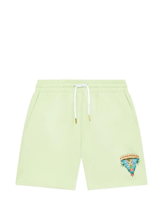 graphic-print shorts M-SP26-JTR-003-09 INNOCENCE TRIANGLE CASABLANCA 