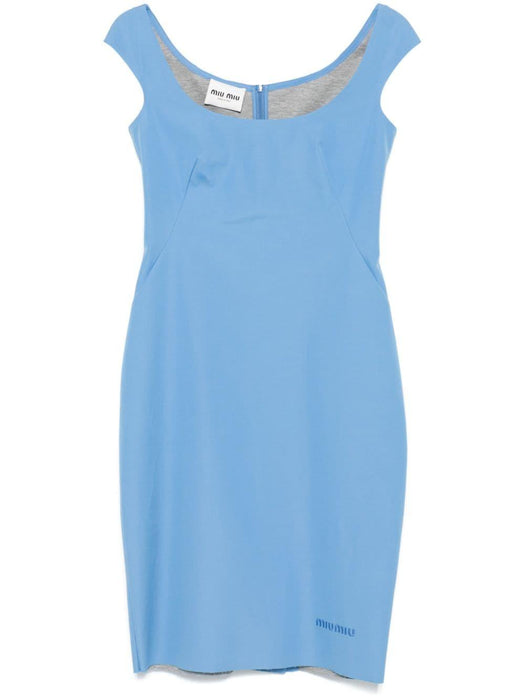 poplin mini dress MF5572 S OOO 15T9F0013 MIU MIU 
