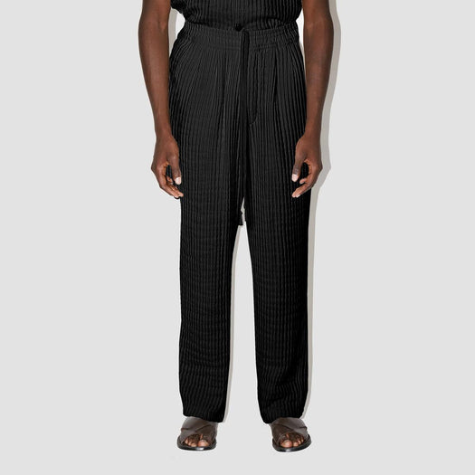 AirCloud Black Cotton Lounge Pants CHILL AIRCLOUDBLACK TRUE TRIBE 
