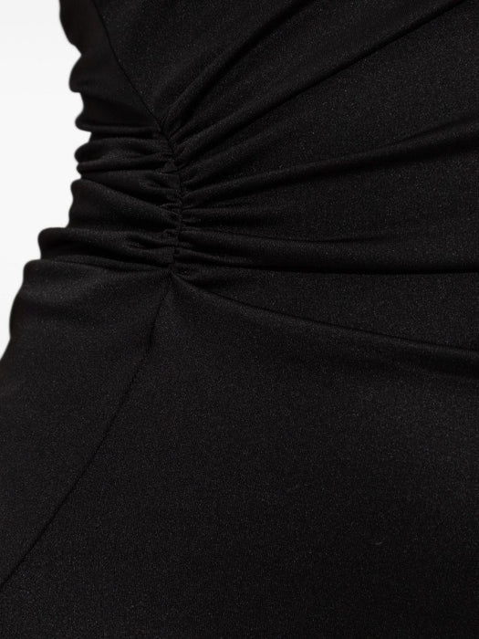 asymmetrical draped dress 1325JDR006471A 9459 VICTORIA BECKHAM 