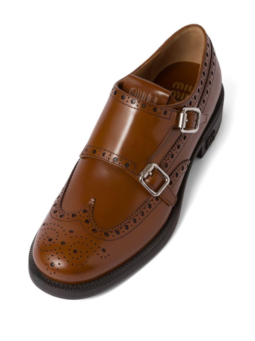 x Church's leather brogue shoes 5E039E F M030 055F0005 MIU MIU 