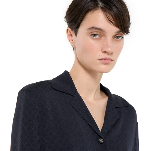 Silk jacquard shirt 847960 ZAT684294 GUCCI 