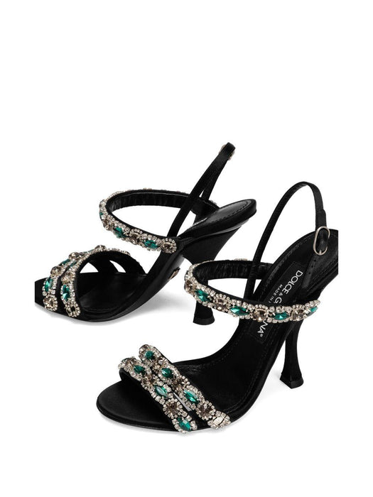 crystal-embellished sandals CR1931 AX14080999 DOLCE & GABBANA 