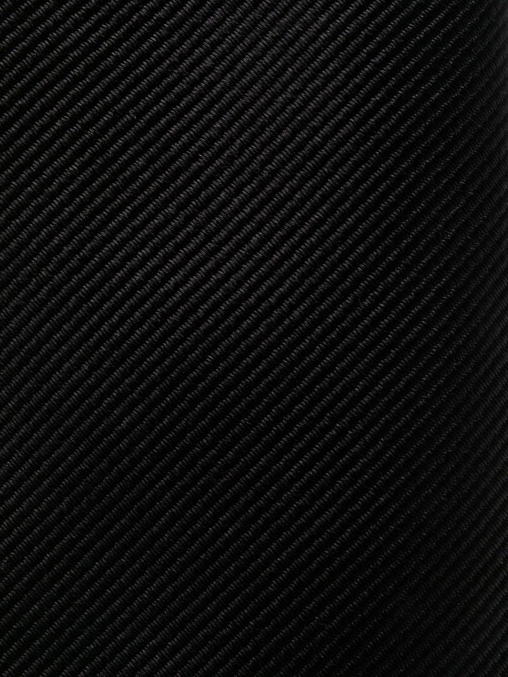 textured silk tie<BR/><BR/><BR/><BR/> 720095 3Y0431000 SAINT LAURENT 