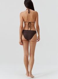 Grenada Brown Bikini Top GRENADA TOP BRWN MELISSA ODABASH 