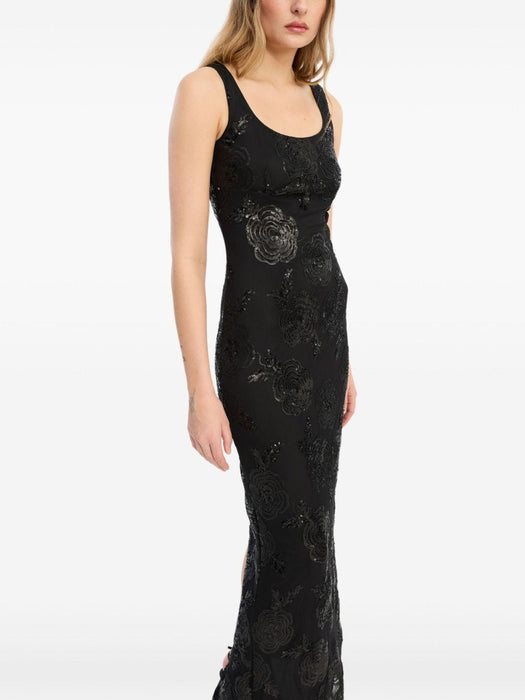 floral-pattern maxi dress 115217100 100 ROTATE 