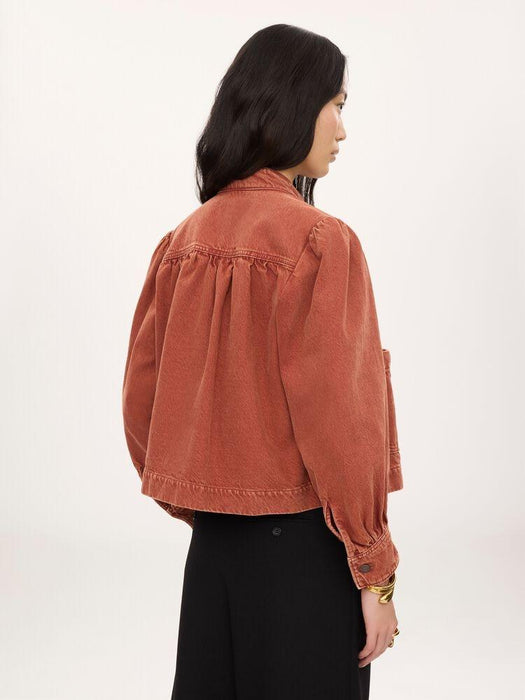 High-neck gathered Jacket CH26ADV09255 237 CHLOÉ 
