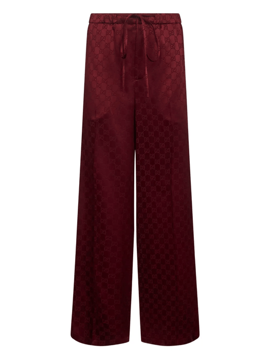 GG jacquard side-stripe trousers<BR/><BR/> 841101 Z7ADF6318 GUCCI 