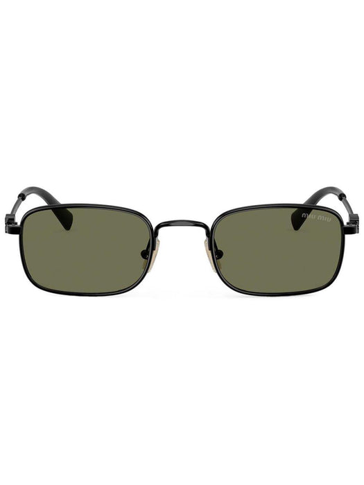 rectangle-frame sunglasses 400-MU A53S 1AB1I0 52  MIU MIU 