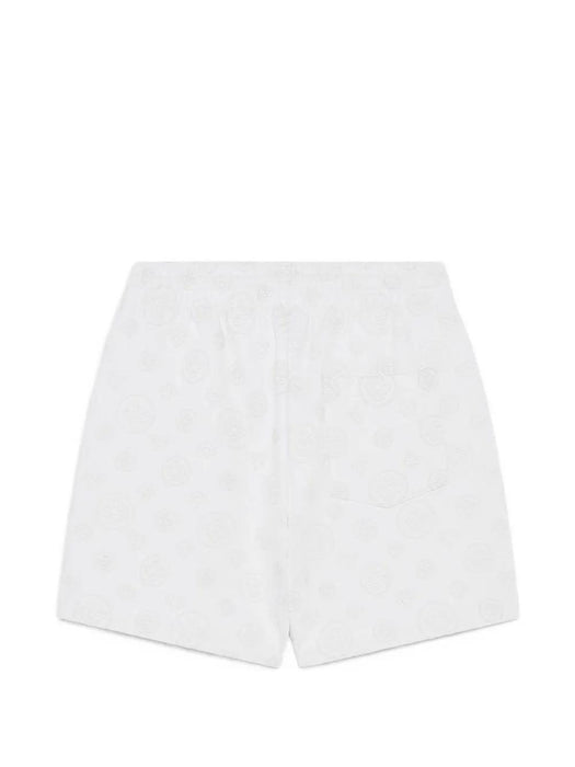 Monogram-embroidered cotton shorts M-PF26-JTR-003-04  CASABLANCA 