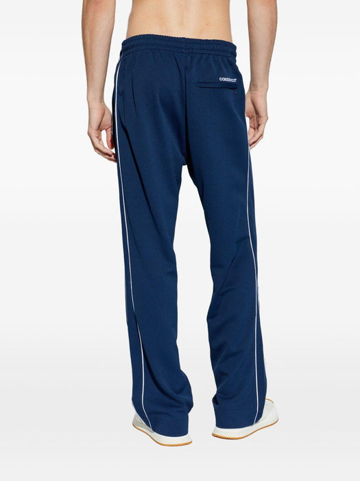 logo-appliqué track pants M-SP26-JTR-192-01 NAVY CASABLANCA 